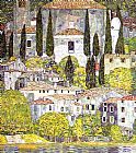 Chiesa a Cassone Sul Garda by Gustav Klimt